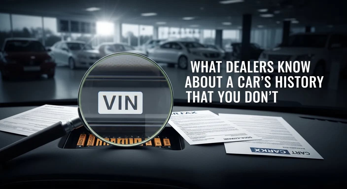 What Dealers Know About a Car's History That You Don't